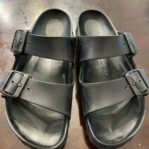 Birkenstock black rubber